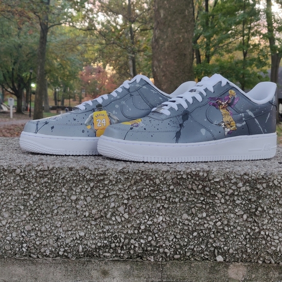 Custom Airforce Ones Men's Size 9.5 - Picture 6 of 9